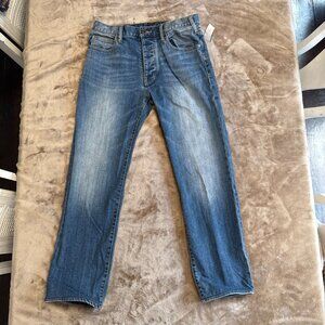 AJ Armani Men's Size 31x32 Blue Denim Jeans J21 Medium Wash Designer